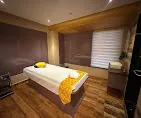 Calm massage room
